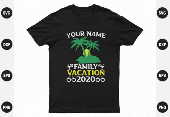 Family Vacation Design: Graphics & T-Shirt Designs