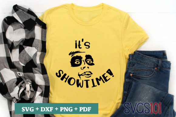 It’s Showtime SVG Artwork: Graphics for Bold T-Shirt Designs