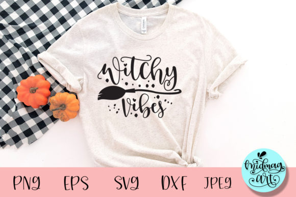 Witchy Vibes SVG: Halloween Graphics for T-Shirt Designs