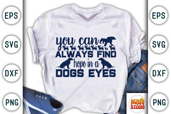 You Can Always Find Hope in a Dog’s Eyes Graphics